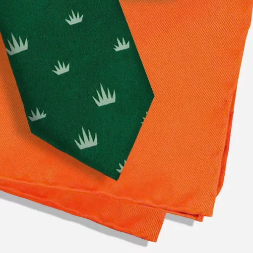 Will Bryant Cactus Crowns Tie Set