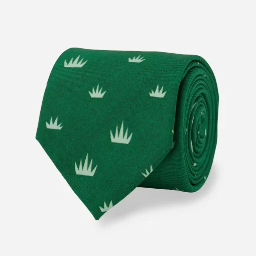 Will Bryant Cactus Crowns Tie Set
